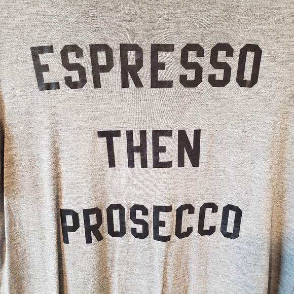 Old Navy Espresso Then Proseco Gray Top Medium - Picture 2 of 7